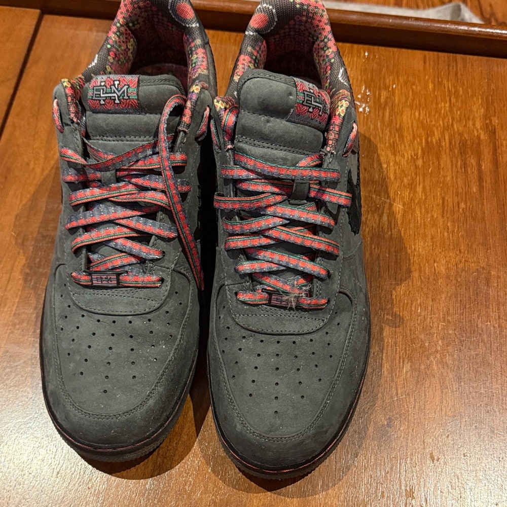 Nike Air Force 1 Low Premium Black History Month Midnight Anthracite - Picture 2 of 7